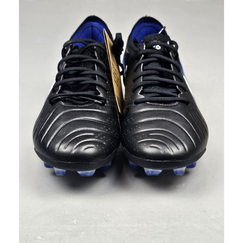 Nike Tiempo Legend 10 Elite FG Soccer Cleats Mens 7.5 Black Blue DV4328-040 NWT - Picture 2 of 8